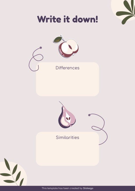 Vocabulary Learning Bubble Maps for Education presentation template 