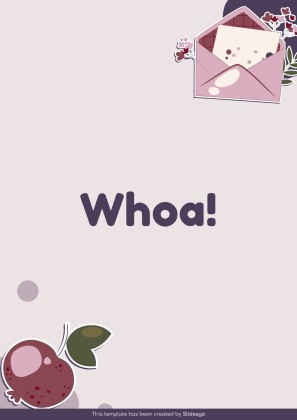 Vocabulary Learning Bubble Maps for Education presentation template 