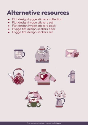 Vocabulary Learning Bubble Maps for Education presentation template 