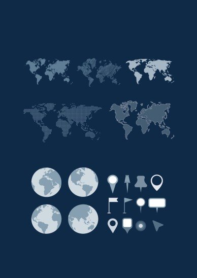 Vocabulary Learning Bubble Maps for Education presentation template 