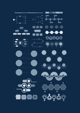 Vocabulary Learning Bubble Maps for Education presentation template 