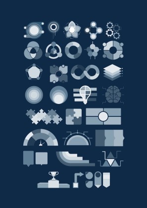 Vocabulary Learning Bubble Maps for Education presentation template 