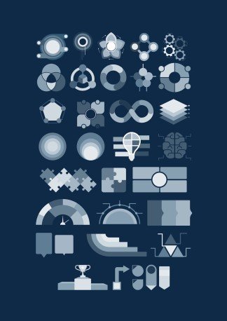 Vocabulary Learning Bubble Maps for Education presentation template 