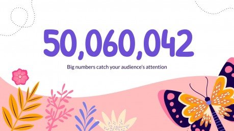 Butterflies Portfolio presentation template
