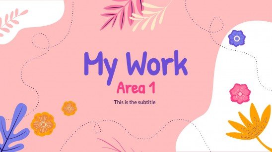 Butterflies Portfolio presentation template
