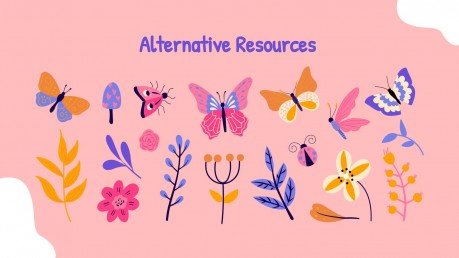 Butterflies Portfolio presentation template