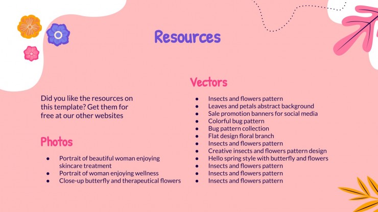 Butterflies Portfolio presentation template