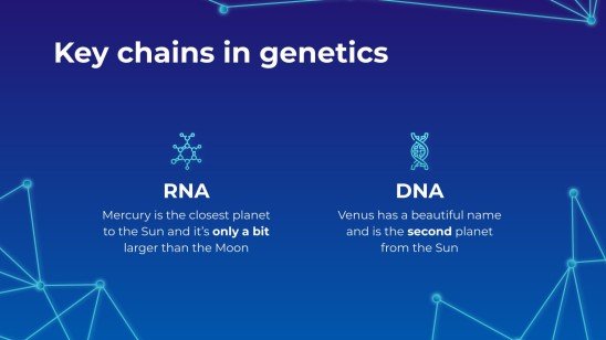 Biology Major for College: Genetic Heritage presentation template 