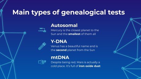 Biology Major for College: Genetic Heritage presentation template 