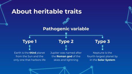 Biology Major for College: Genetic Heritage presentation template 