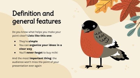 Biology Subject for Elementary School: Types of Birds by Diet presentation template 