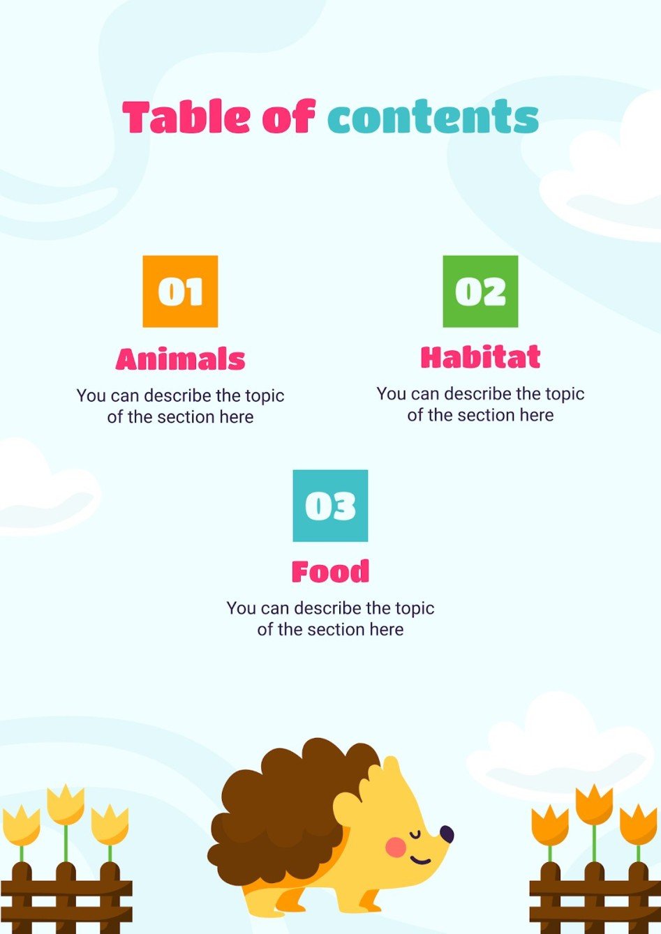 Beautiful Spring Animals Activities | Google Slides & PPT