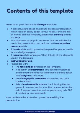 US Regions Printable Learning presentation template 