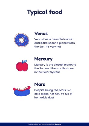 US Regions Printable Learning presentation template 