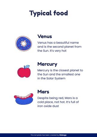 US Regions Printable Learning presentation template 