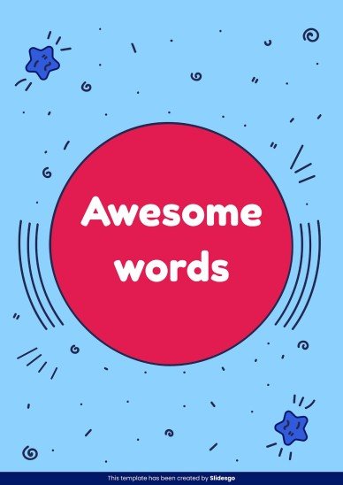 US Regions Printable Learning presentation template 