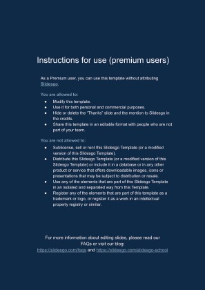 US Regions Printable Learning presentation template 