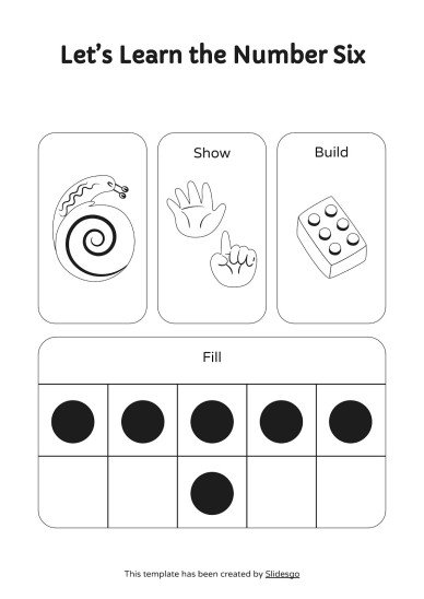 인쇄 가능한 숫자 감지 활동! 프레젠테이션 템플릿