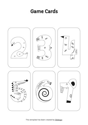 인쇄 가능한 숫자 감지 활동! 프레젠테이션 템플릿