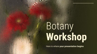 Botanik-Workshop | Google Slides & PowerPoint