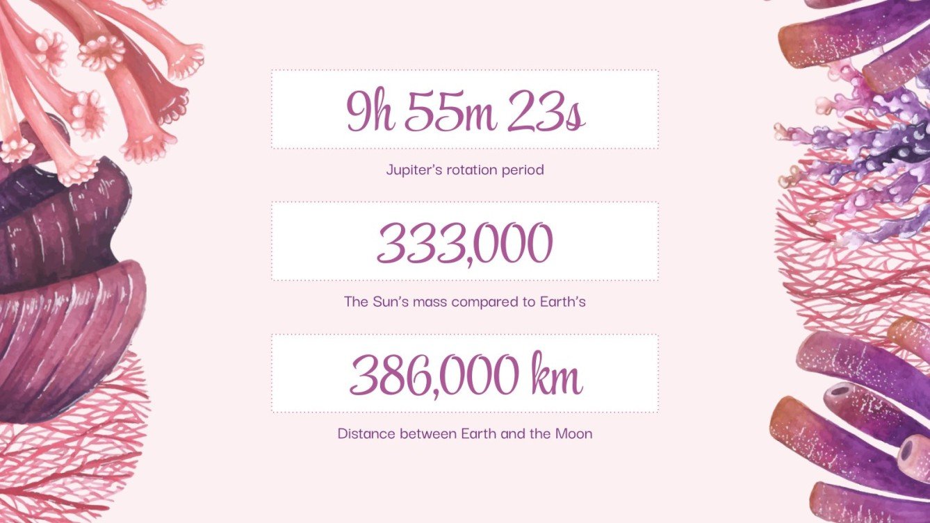 Coral Reef Preservation Campaign Google Slides & PPT