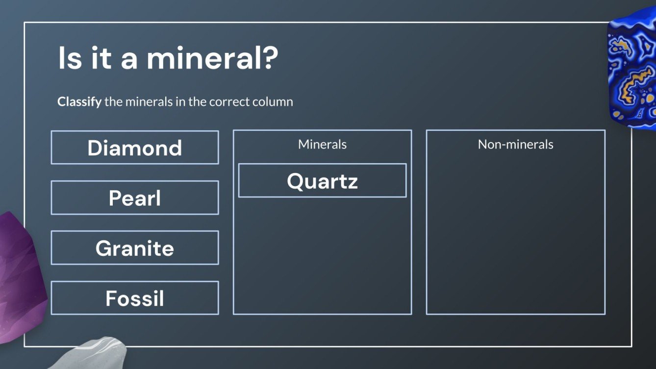 Geology & Mineral Sciences Major for College Google Slides