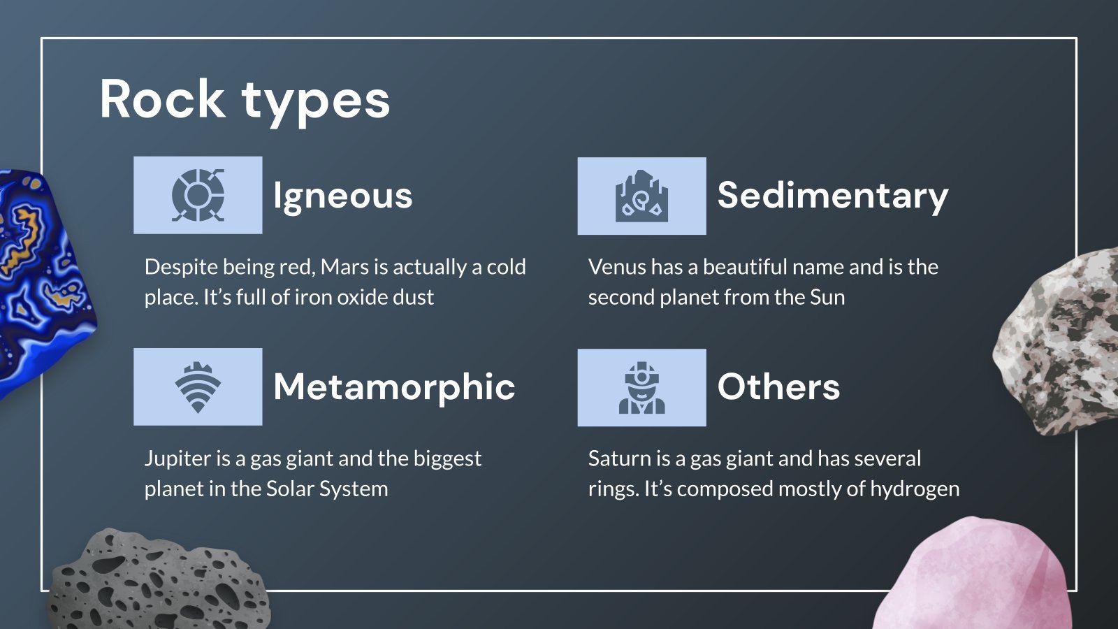 Geology & Mineral Sciences Major for College Google Slides