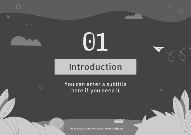 올해의 재미있는 학생상 프레젠테이션 템플릿