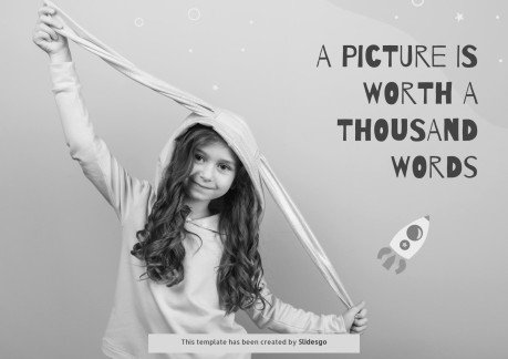 올해의 재미있는 학생상 프레젠테이션 템플릿