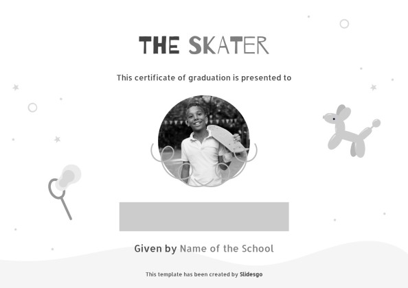 올해의 재미있는 학생상 프레젠테이션 템플릿