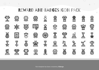 올해의 재미있는 학생상 프레젠테이션 템플릿