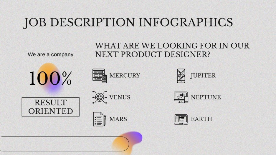 Product Designer Job Description Infographics