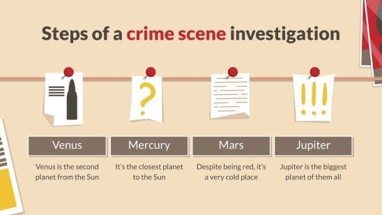 Law Major for College: Criminalistics presentation template 