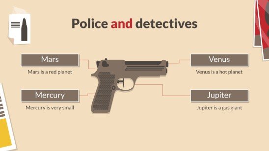 Law Major for College: Criminalistics presentation template 