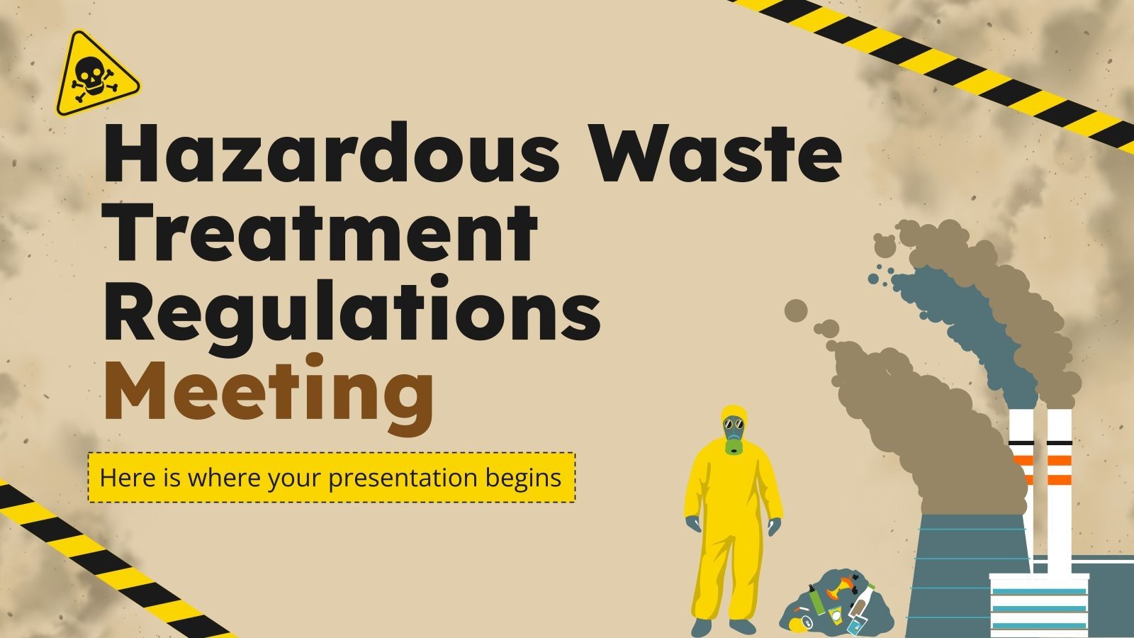 Hazardous Waste Regulations Meeting Google Slides & PPT