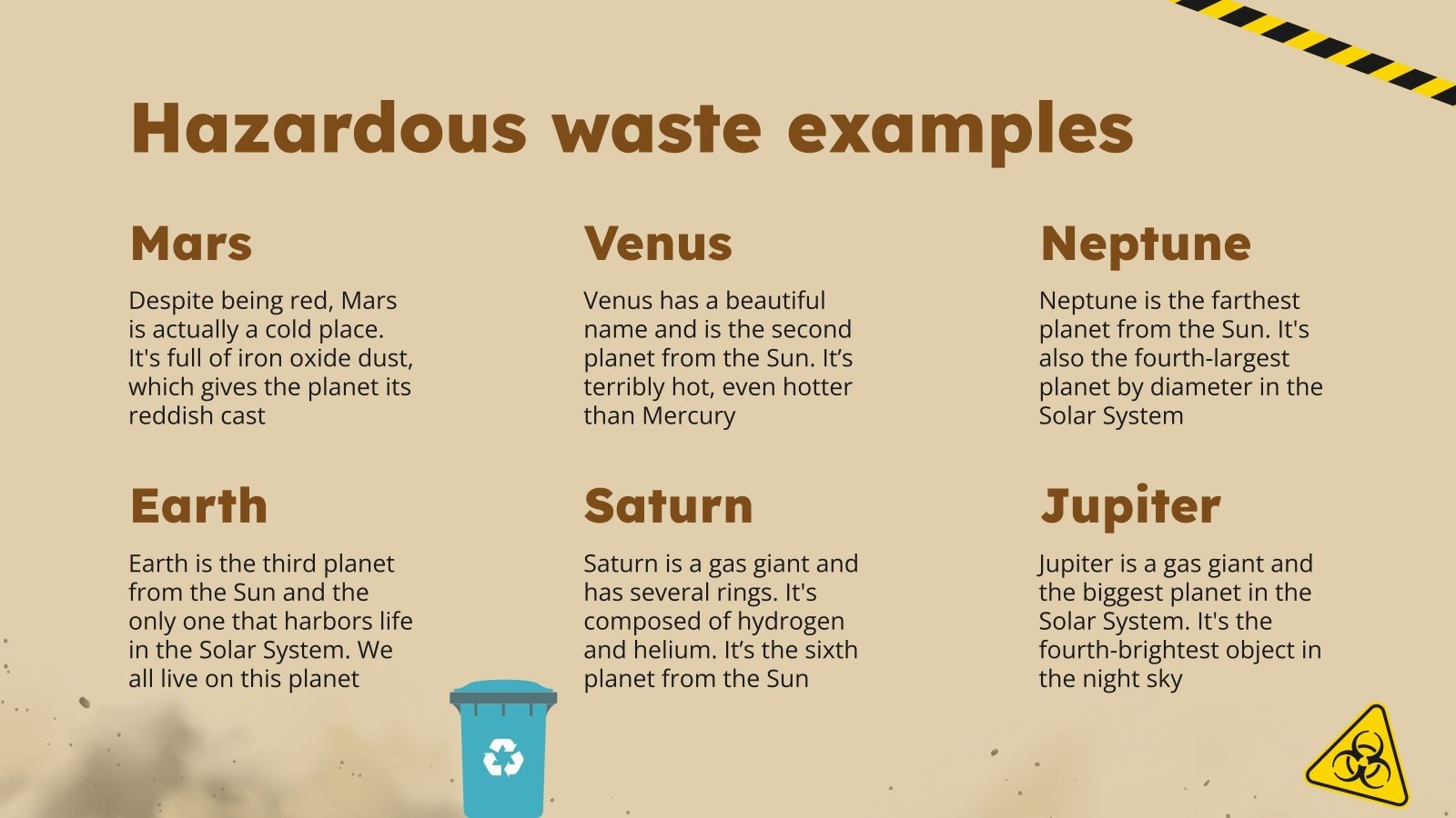 Hazardous Waste Regulations Meeting Google Slides & PPT
