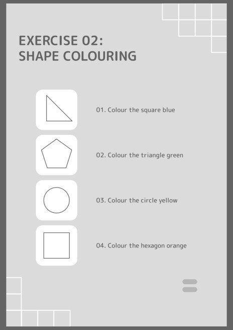 2D Shapes Recognition Activities for Pre-K presentation template 