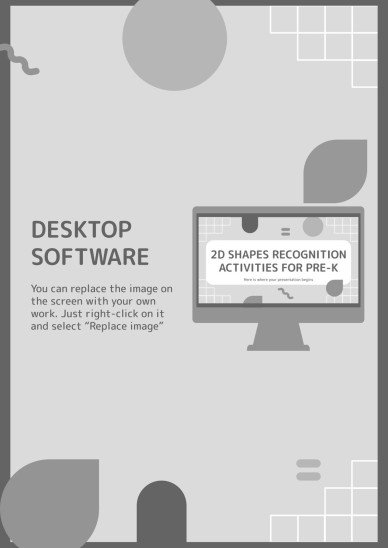 2D Shapes Recognition Activities for Pre-K presentation template 