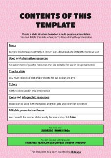 고급 크로스워드 퍼즐 프레젠테이션 템플릿