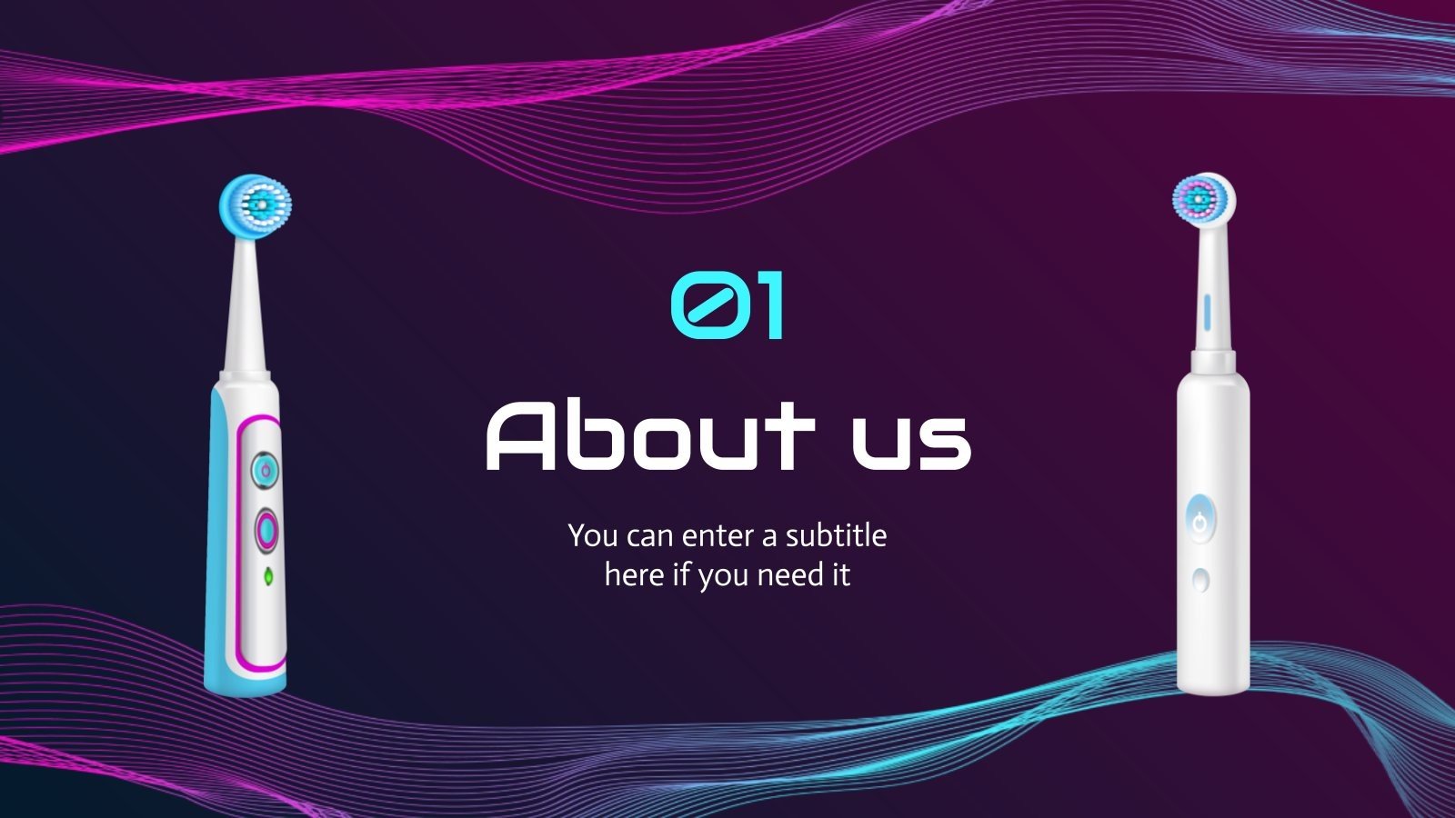 Electric Toothbrush Marketing Plan Google Slides & PPT