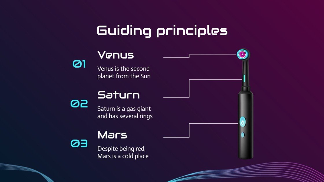 Electric Toothbrush Marketing Plan Google Slides & PPT