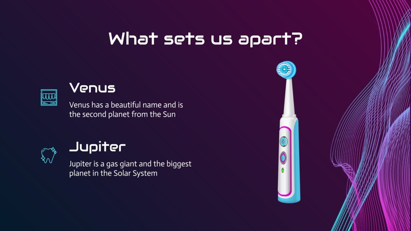 Electric Toothbrush Marketing Plan Google Slides & PPT