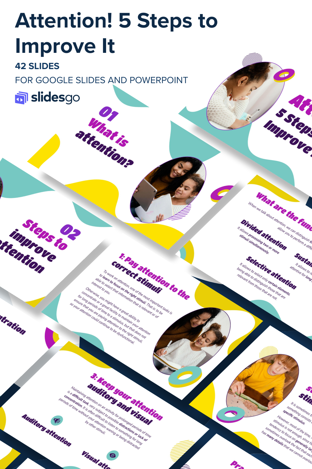 Attention! 5 Steps to Improve It | Google Slides & PPT