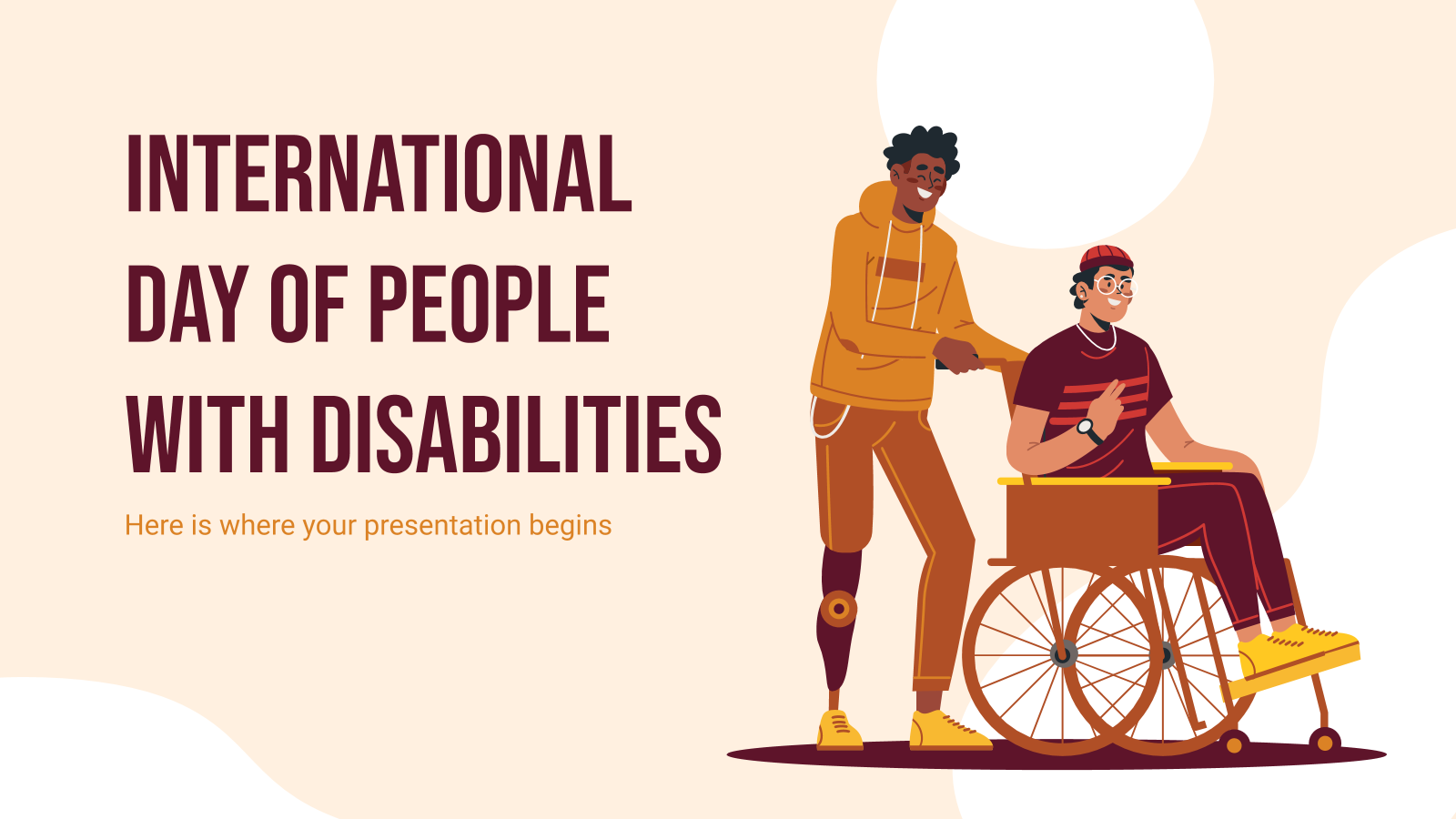 International Day of People with Disabilities Google Slides
