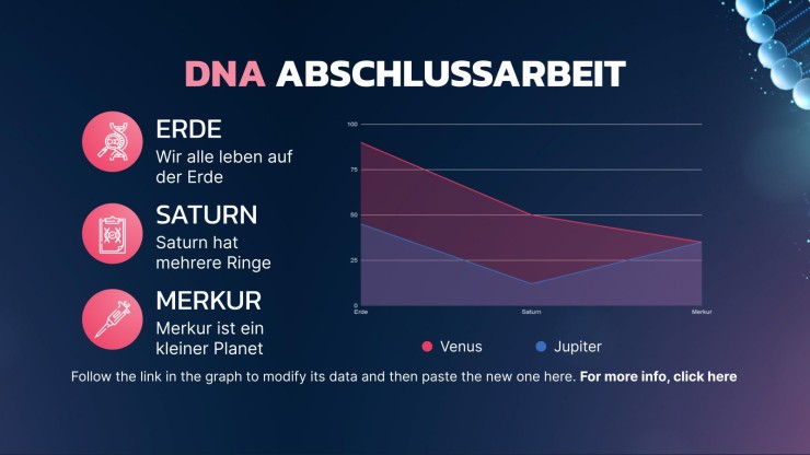 Abschlussarbeit zur DNA-Nanotechnologie Infografiken Präsentationsvorlage