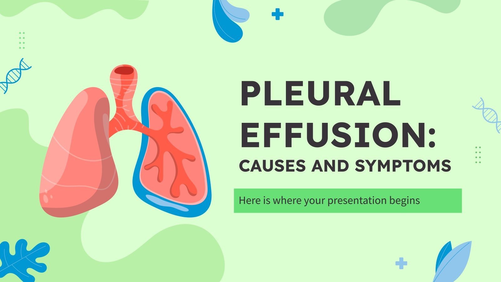 Pleural Effusion Causes and Symptoms Google Slides