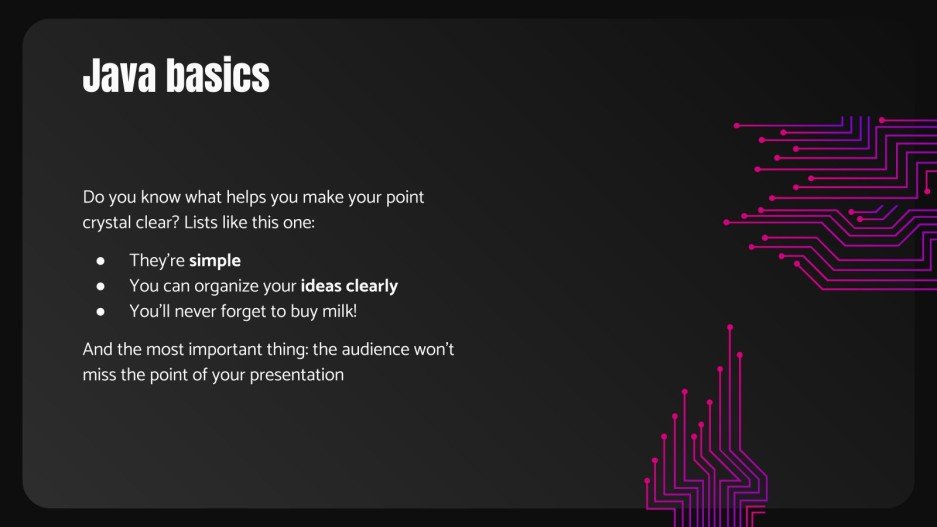 Java Programming Workshop | Google Slides & PowerPoint