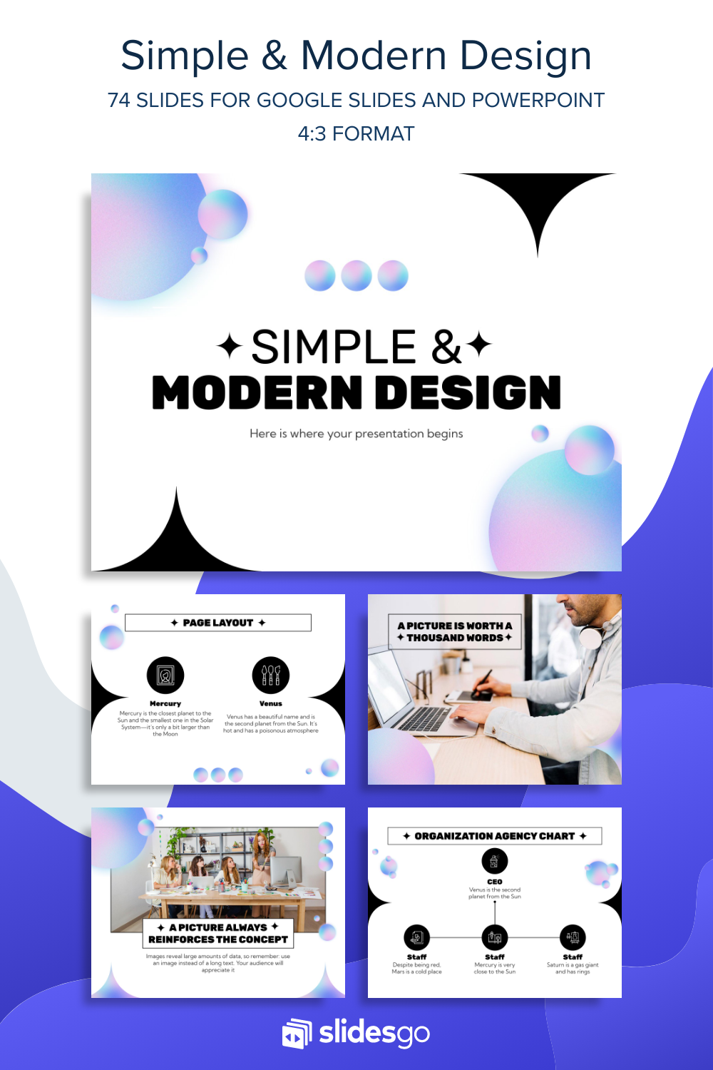 Simple & Modern Design | Google Slides & PowerPoint template