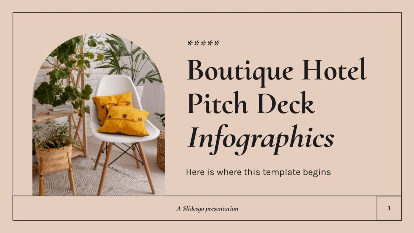 Plantillas gratis de hotel para Google Slides y PowerPoint