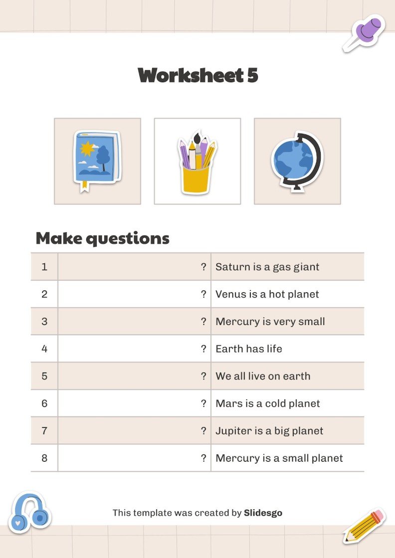 Multiple-Choice Test Worksheets | Google Slides &amp; PPT